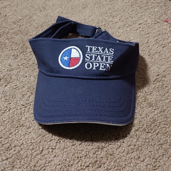 Texas State Open Navy Visor - Picture 1 of 6